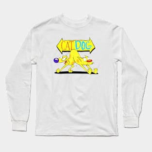 Catdog Hybrid Hijinks Long Sleeve T-Shirt